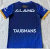 2024 Parramatta Eels Kids Away Rugby Jersey Rozmiar 16--26 (nazwa i numer niestandardowy)