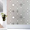 Window Stickers Self-adhesive 45/60x400cm Circle Design Frosted Waterproof Privacy Bedroom Bathroom Glass Film Sticker Silding Door Block