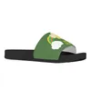 Slippers regenboogbierpatroon zomermode sandalen St. Patrick's Day zacht comfortabel thuis lichtgewicht casual flats schoenen