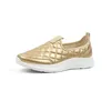 Scarpe casual sneaker oro da donna autunno pai paillettes piatto piatto topi toni toni di lussuosa zapatilla vulcanizzata