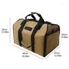 Borse di stoccaggio Farewood Log Carrier Tote Accessori per borse di tronchi impermeabili