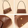 おむつバッグHifashion Cowhide Split Leather dounderarm Sholldenb Bags for Women 2024トレンドデザイナーフレンチスタイルの女性トートレディースハンドバッグL410