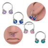 Nose Rings & Studs Evil Eye Combination Set 8Pcs/Lot Hoop Body Piercing Women Fashion Accessories0.8X7Mm Drop Delivery Jewel Dhgarden Dhibp