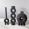 Bandlers Vase Luxury Vase Modern Home Design Balck Black Flower Nordic Decor Table Living Room Decoration Idées cadeaux