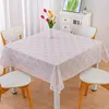 Table Cloth Square Tablecloth Waterproof Oil Proof And Wash Free Plastic Cover Shape