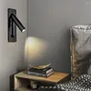 Wandlamp El appartement LED Atmosfeer lezen Eenvoudige binnen ingebedde bed verstelbare AC85-265V