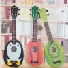 Kablolar 21 inç ukulele yeni başlayanlar gül ağacı 4 teller nanyang ahşap gitar karikatür çıkartma çocuklar hediye müzik aletleri