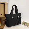 Tote Bags Large Black Women's Shoulder Bags Big Size Casual Totes Quality Nylon Crossbody Bag Female Travel Shopper Computer Handbag duffle bag Ruan4502 Handbags