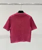 24 maglietta da donna Top-shirt a maglia maglietta t-shirt Solid Color 2 Girls 'Età T-shirt 411