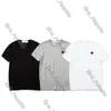 CDG moda męska gra designerka koszulka czerwona sercowa koszulka Commes Dasual Women koszule des odznaki Garcons High Quanlity Tshirts bawełniane hafty haftowe ponadwymiarowa koszulka 809