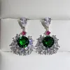 Dangle Earrings ne'w Gorgeouse Women's with Brillation Zirconia Vintage Wedding Party Luxury Jewelry到着