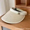 CELIES SUN HAT 2024 Новая триумфальная арка расширила Big Brim Visor Hat Women Summer защита и ультрафиолетовое ультрафиолетовое прилив