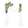 Fleurs décoratives arc arc swag draping Garland Wedding Arrangement Supplies