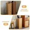 Regenschirme Holz Regenschirm Bucket Halle Hall Shelf Rack Dekorative Klassenzimmerständer für El Home Storage Brackets