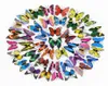 7cm 200pcs 3D Butterfly Decoration Stickers muraux Simulation Stéréoscopique papillons PVC Autocollants muraux amovibles papillons DBC B4103796