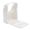 Outils de cuisson pain pain slicer guide fromage manuel de coupe-pâte cutter bage de toast pliable réutilisable