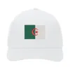 Kogelcaps algerije vlag borduurwerk hoed heren dames sport honkbal ademende mesh zomer zon vizier hoofddeksel op maat gemaakte logo