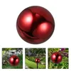 Decorative Figurines Gazing Globe Mirror Stainless Steel Ball Garden Reflective Ornament