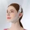 Silikon Face Slimming Bandage V Line Shaper Chin Cheek Lyft upp bältet Lyft Rem ansiktsmassager Skinvård Beauty 240415