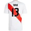 24 25 Copa America Peru 7 Polo Soccer Jerseys Национальная команда 10 Farfan 20 Flores 3 Corzo 6 Trauco 1 галлон 11 Ruidiaz 18 Carrillo 7 Solano Football Kits Black White