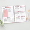 A5 Agenda Planner Notebook Journal hebdomadaire Habit Habit Habiles Journal Notebooks for School Stationery Office 240415