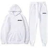 Gym Giyim Moda DHL Erkekler Spor Giyim Sporları Fitness Kapüşonlu Erkek Takip Eğitim Sweatshirt Sweatshirt 2 Parça Setler Erkekler