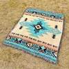 Blankets 130 160cm Throw Blanket For Sofa Bed Knitted With Tassels Tapestry Camping Nap Outdoor Pinnic Mat