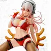 Action Toy Figures 160mm Vertex NSFW SoniComi Super Sonico Christmas ver PVC Action Figures Hentai Collection Model Toys Birthday Gift Y240415