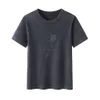 Frühling neuer Stil Casual Round Neck gedruckt funkelnde Rose kurzärmeliges T -Shirt für Frauen MBD -T -Shirt