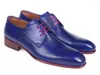 Chaussures décontractées Men Luxury 2024 Cuir Original Formal Blue Cow Hide confortable