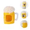 Abbigliamento per cani creativa birra chiacchiere per pet cosplay caps cat costume accessori per feste provviste Halloween