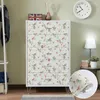 Fondos de pantalla Retro Floral y Birds Wallpaper Peel Stick PVC Decoración del hogar Pegatina de gabinete de flores para sala de estar