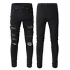 Herren Amirir Jeans Damen Designer Jeans Distressed zerrissener Biker Slim gerade Jeans für Männer Printarmee Modem Manns Skinny Hosen