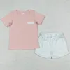 Kleidung Sets Design Baby Boys Kleidung Sommer Boutique Outfits Fashion Kinder Kinder Kurzarm Tops Shorts Großhandel