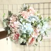 Decoratieve bloemen Multicolor Artificial Fake Plastic Plant Home Garden Bruiloft Decoraccessoires Party Fleur