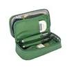 Mega Insulin Cooler Box Middlesized Bag Portable Isolated Diabetes Travel Case Nylon Fabric Aluminium Foil Ice 240410