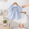 Ensembles de vêtements Nouveaux vêtements pour bébés d'été Suit enfants mode Mignon T-shirt short 2pcs / sets