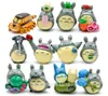 12pcs Studio ghibli totoro mini reçine aksiyon figürleri hayao miyazaki minyatür kek toppers figürin bebekler bahçe dekorasyonu c02209692447