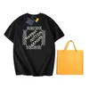 Summer New T Shirt Topps Mens 2024 Black Letter broderade tees Casual Plus Size Classic Y2K Style Top Short Sleeve Tops Skjortor Menskläder FZ2404165