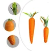 Figurines décoratives 2024 Décoration de Pâques Ornements de carottes de vente en gros de grandes et petites carottes Sofa Sofa Enfeites de Cenoura