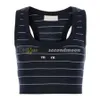 Vrouwen elastische bijgesneden topbrief printtanks top u nek sport t -shirt zomer ademend vest