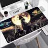 Muskuddar handled vilar demon slayer mus pad gaming lapto tangentbord matta skrivbord pc accessoarer skrivbord protektor muspad spelare mattor anime mause kuddar