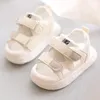 Baby Sports Shoes Toddler Sandals Flat Heel Boys Walking Kids Girl Garden Födelsedagsfest BEACH G05091 240329