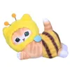 Sevimli yaratıcı köpekbalığı kedi serisi dönüş arı kedi hug meyve peluş oyuncak bebek kız küçük hediye