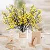 Decorative Flowers Artificial Cotton Stems Bouquet Fall Faux Babys Breath Flower Bulk Gypsophila Silk Floral