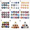 Mode 60pcslot Halloween Style Clasps Glass Snaps Button Skull Jewelry 18 mm Ginger NOOSA Chunk Fit Bracelet Collier Ring Acces772309