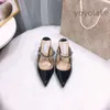 Famous Brands Women Shoe dress Sandals Pumps Bing Slipper High Heel Crystal Straps Stiletto Heels Sexy Pointed Toe Party Wedding shoes With Box Made in itlay