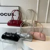 Umhängetaschen PU Classic Style Baguette Reißverschluss Einfach einfach vielseitige Handtaschen für Damen 2024 Hochwertige Mode