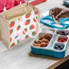 Dinnerware Bento Bag Lunch Bags For Work Tote Carrying Insulation School Thermal Cloth Canvas Adult