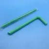 Drinking Straws 100 Pcs Bent Plastic Bubble Tea Straw Curved Large Wide 21x1.1cm Boba Milk Smoothie Bar Accessories